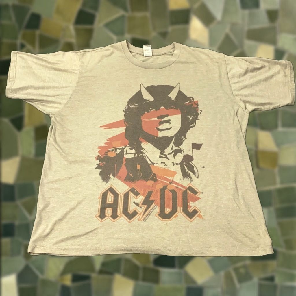 Vintage Vintage AC/DC Highway to Hell Shirt Mens XL Biege Rock Concert Tee 2005 Angus Size US XL / EU 56 / 4 - 1 Thumbnail