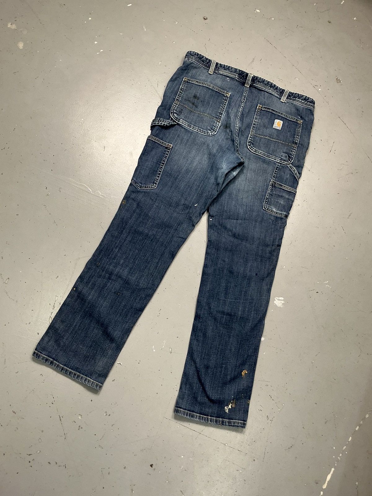 Carhartt Vintage Carhartt double knee slim fit denim workwear Size US 38 / EU 54 - 12 Thumbnail