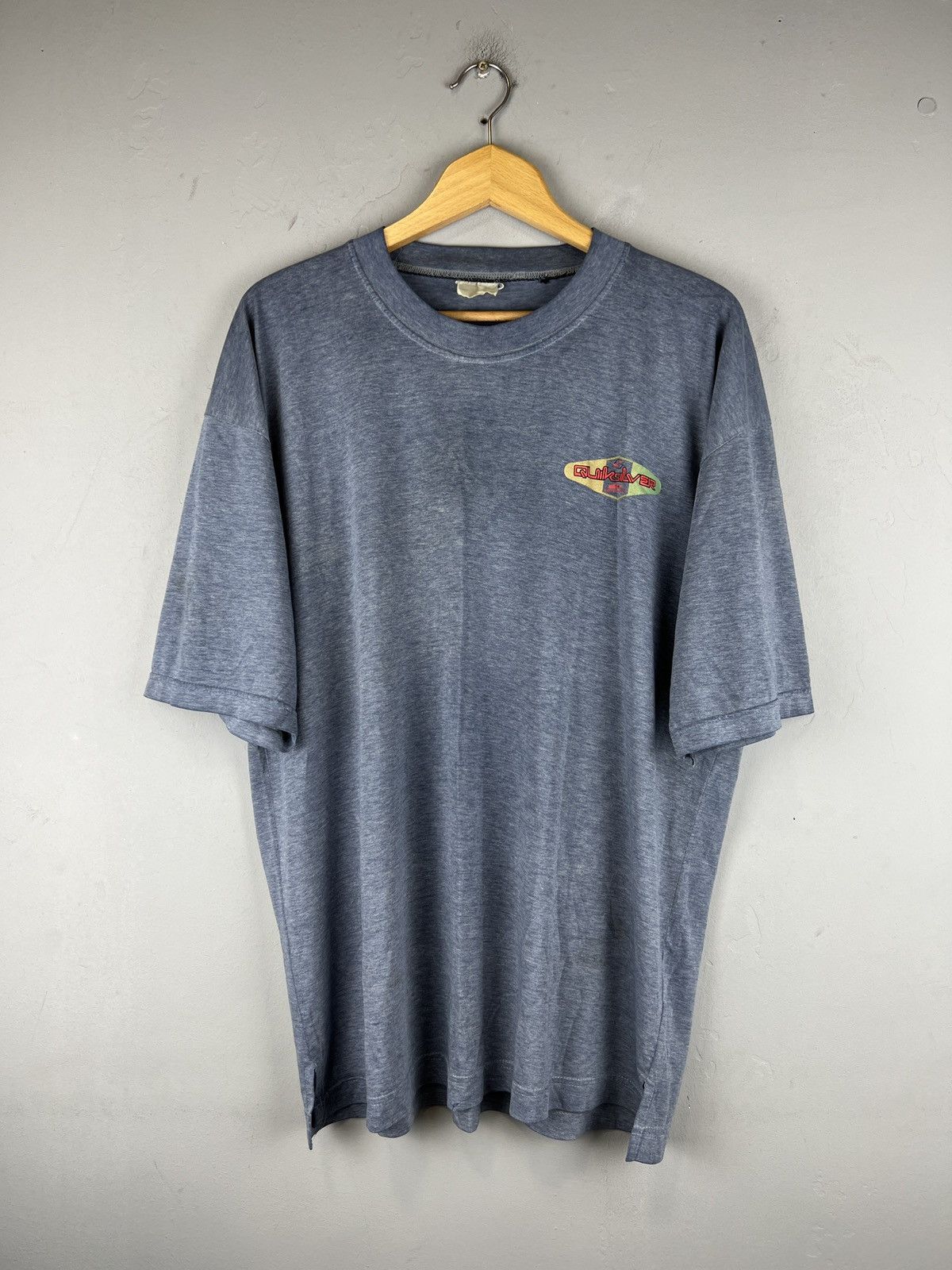 Quiksilver Vintage 1990s Quiksilver Y2K Surf Graphic T-Shirt Size US XL / EU 56 / 4 - 2 Thumbnail