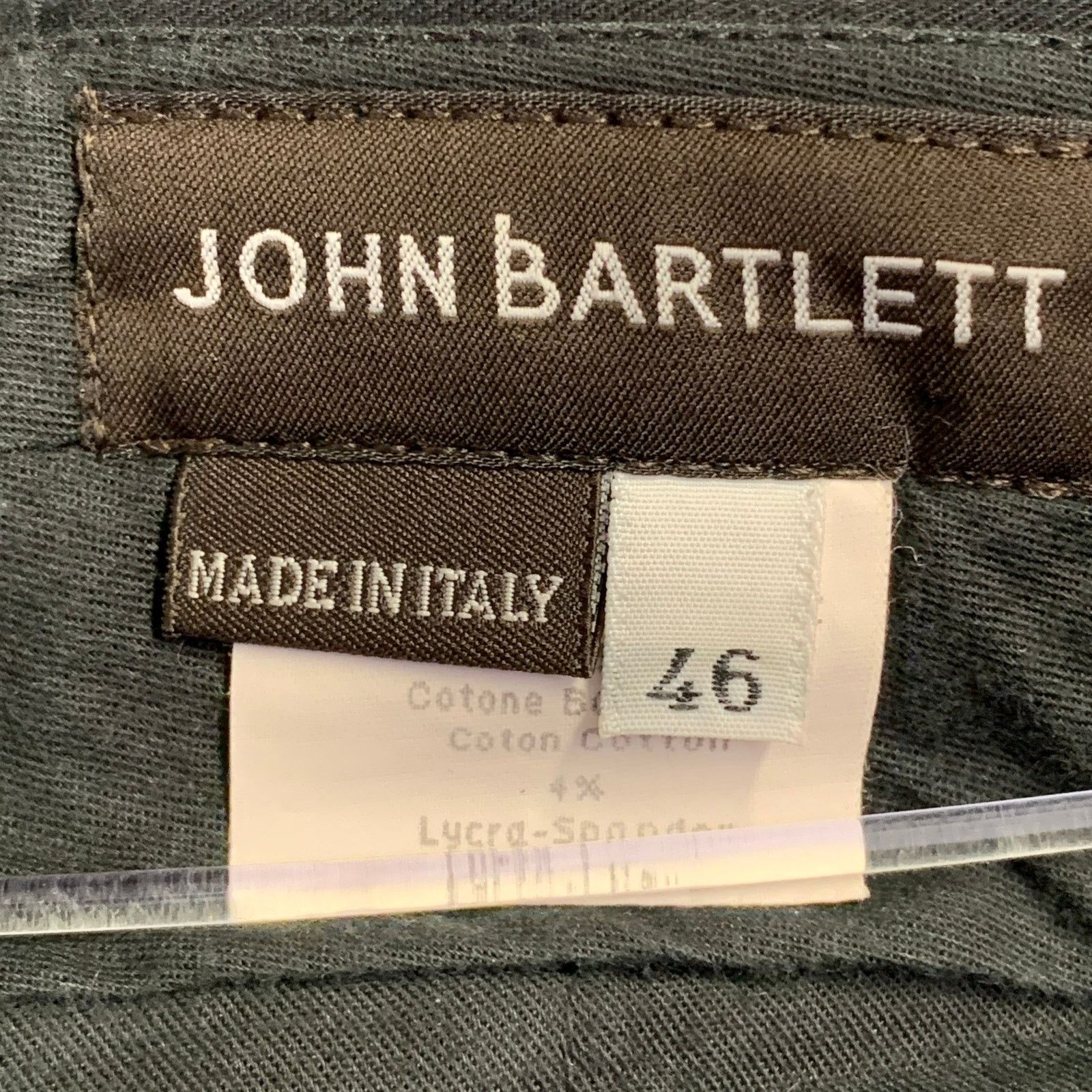 John Bartlett Size 30 Black Cotton Blend Belted Harness Casual Pants Size US 30 / EU 46 - 5 Thumbnail