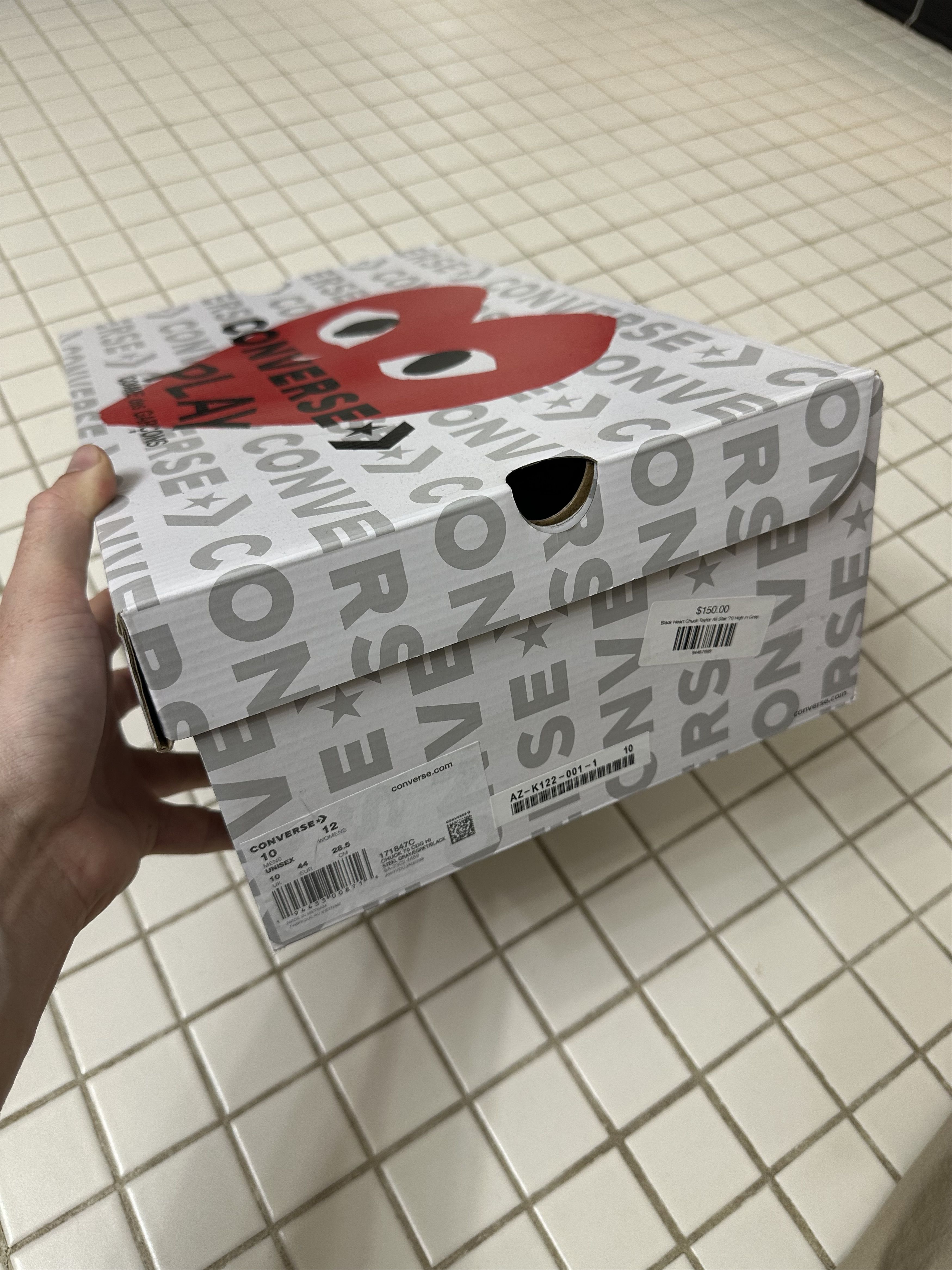 Comme des Garcons PLAY × Converse CDG Play Converse All Stars Size US 10 / EU 43 - 4 Thumbnail