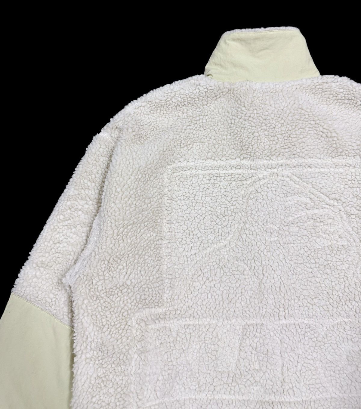 Xlarge Xlarge Deep Pile Sherpa Boa Jacket Big Logo Embossed Fleece Size US L / EU 52-54 / 3 - 16 Thumbnail
