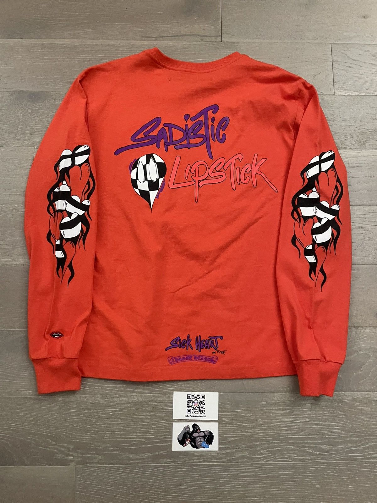 Chrome Hearts Chrome Hearts Matty Boy Spark Long Sleeve Tee Size US L / EU 52-54 / 3 - 3 Thumbnail