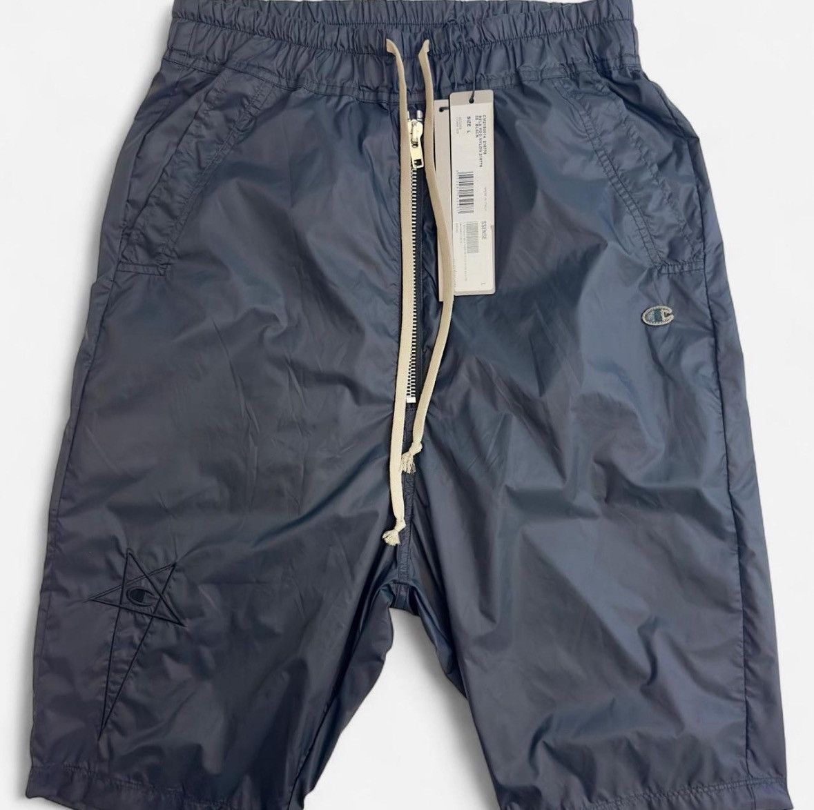 Rick Owens DRKSHDW x Champion Bela Pod Shorts- New w/ Tags