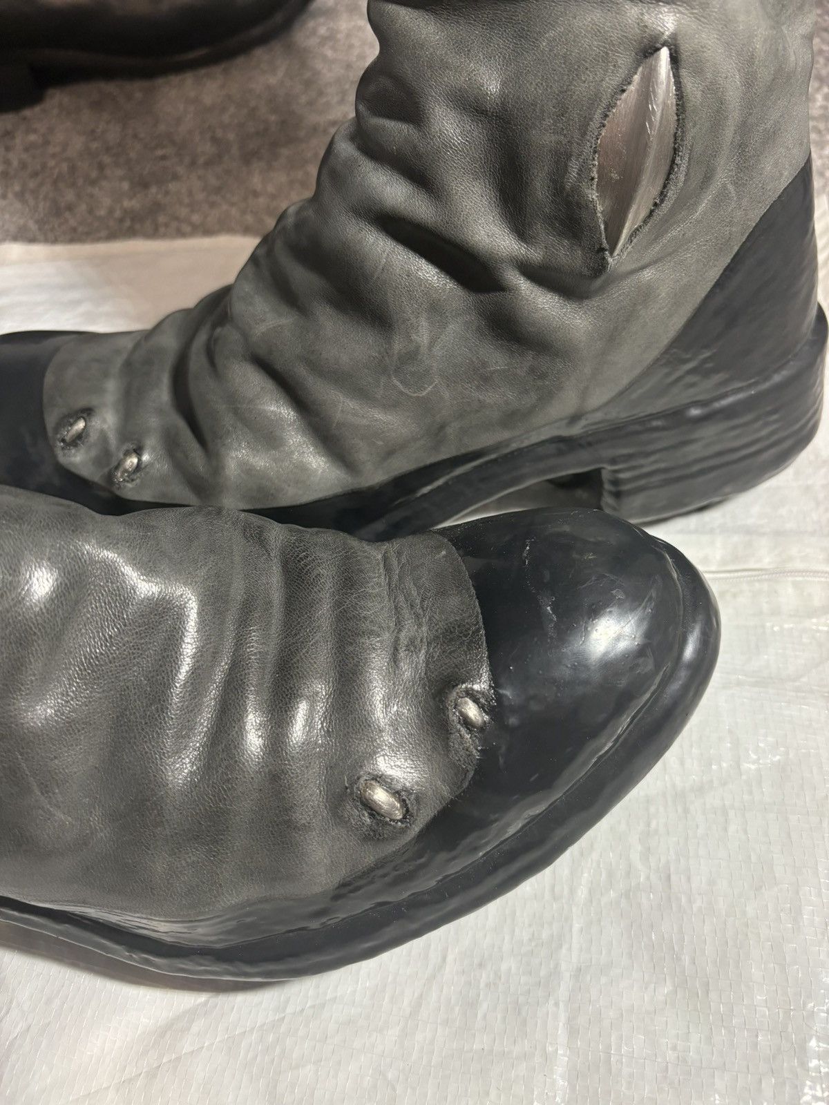 Carol Christian Poell Carol Christian Powell prosthetic drip boots Size US 11 / EU 44 - 7 Thumbnail