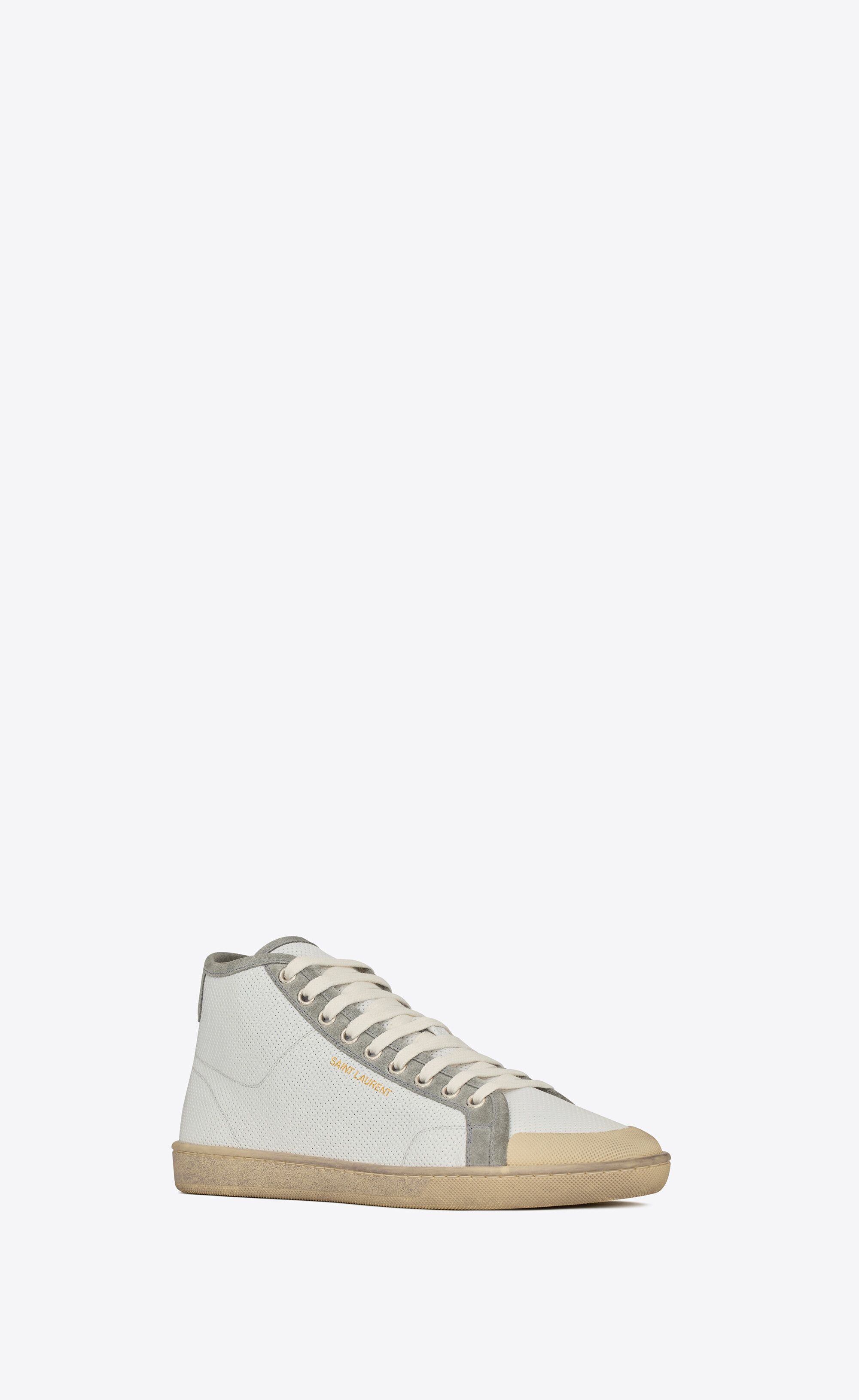 Saint Laurent Paris o1bcso1str1224 Court Classic Sl/39 Sneakers in White Size US 8 / EU 41 - 1 Thumbnail