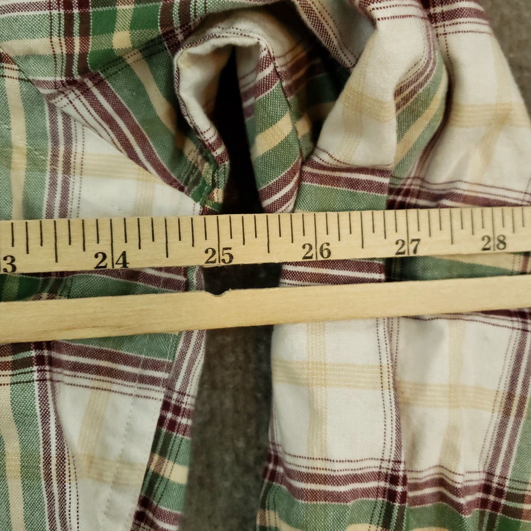 Orvis Orvis Mens Large White Green Plaid Shirt Extra Large XL Button Up Long Sleeve Casual Size US L / EU 52-54 / 3 - 4 Thumbnail