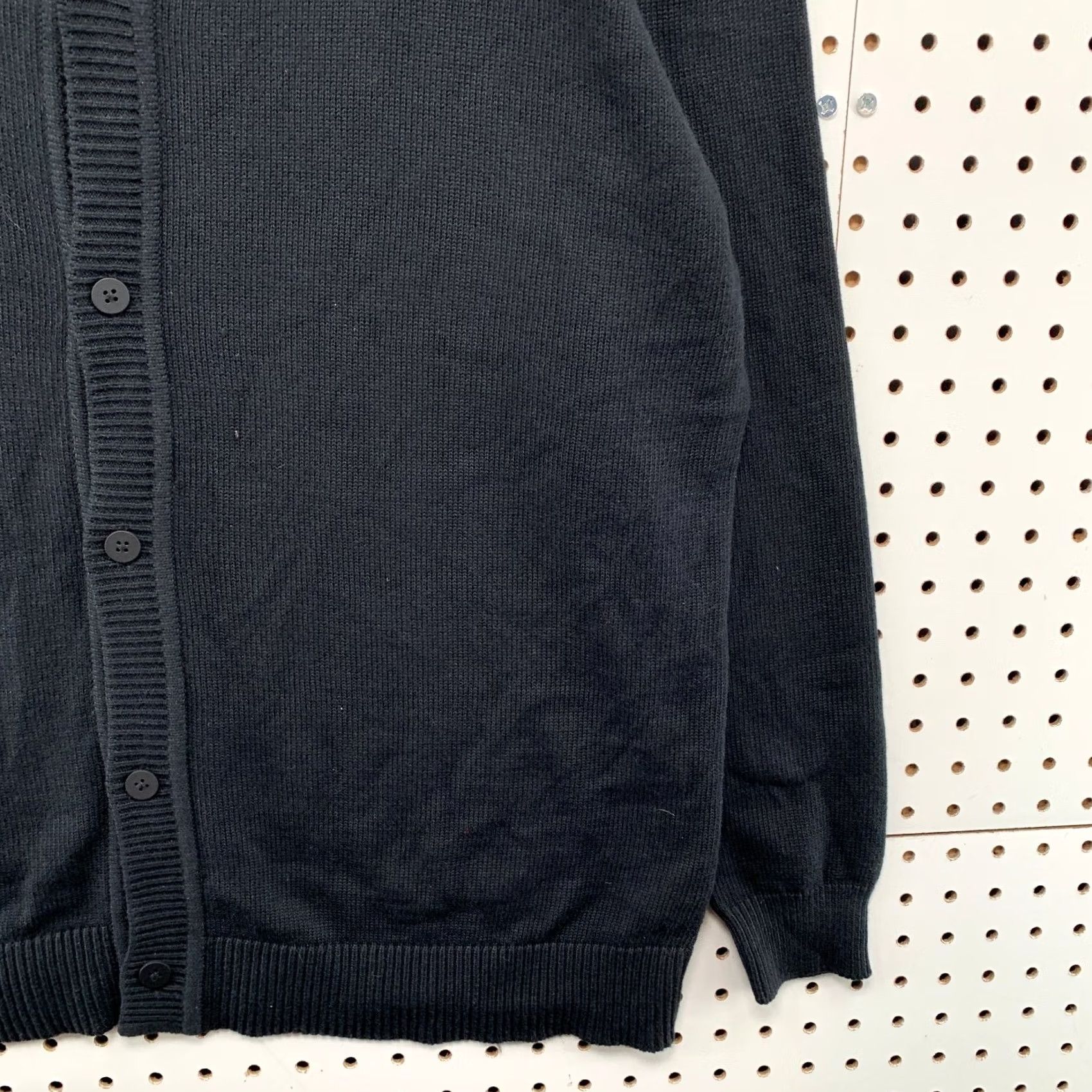 Vintage Tesla Cardigan Sweater Mens Large Black Embroidered Logo Button Electric Car Size US L / EU 52-54 / 3 - 7 Thumbnail