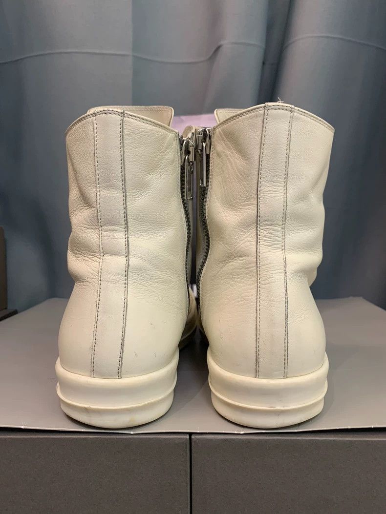 Rick Owens Rick Owens Wide shoelace thick strap high-top cowhide leat Size US 10 / EU 43 - 7 Thumbnail