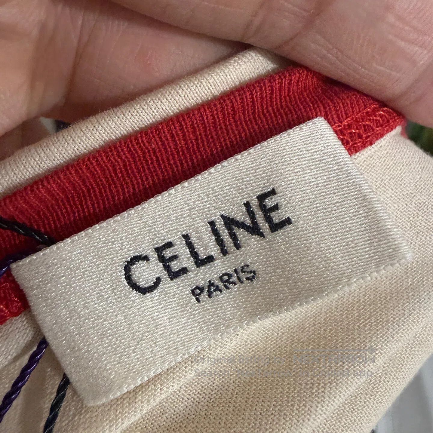 Celine CELINE Blockbuster Carriage Short Sleeve| Size L / US 10 / IT 46 - 3 Thumbnail