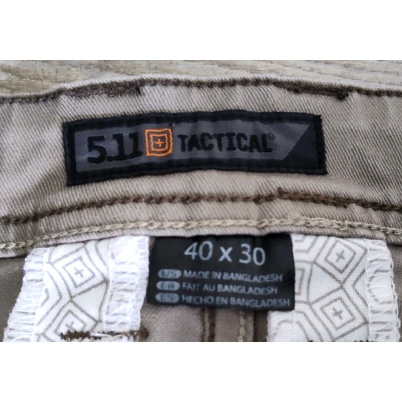 Vintage 5.11 Tactical Defender Flex Slim Pants Men's Gray Stretch 40 Size US 40 / EU 56 - 5 Thumbnail