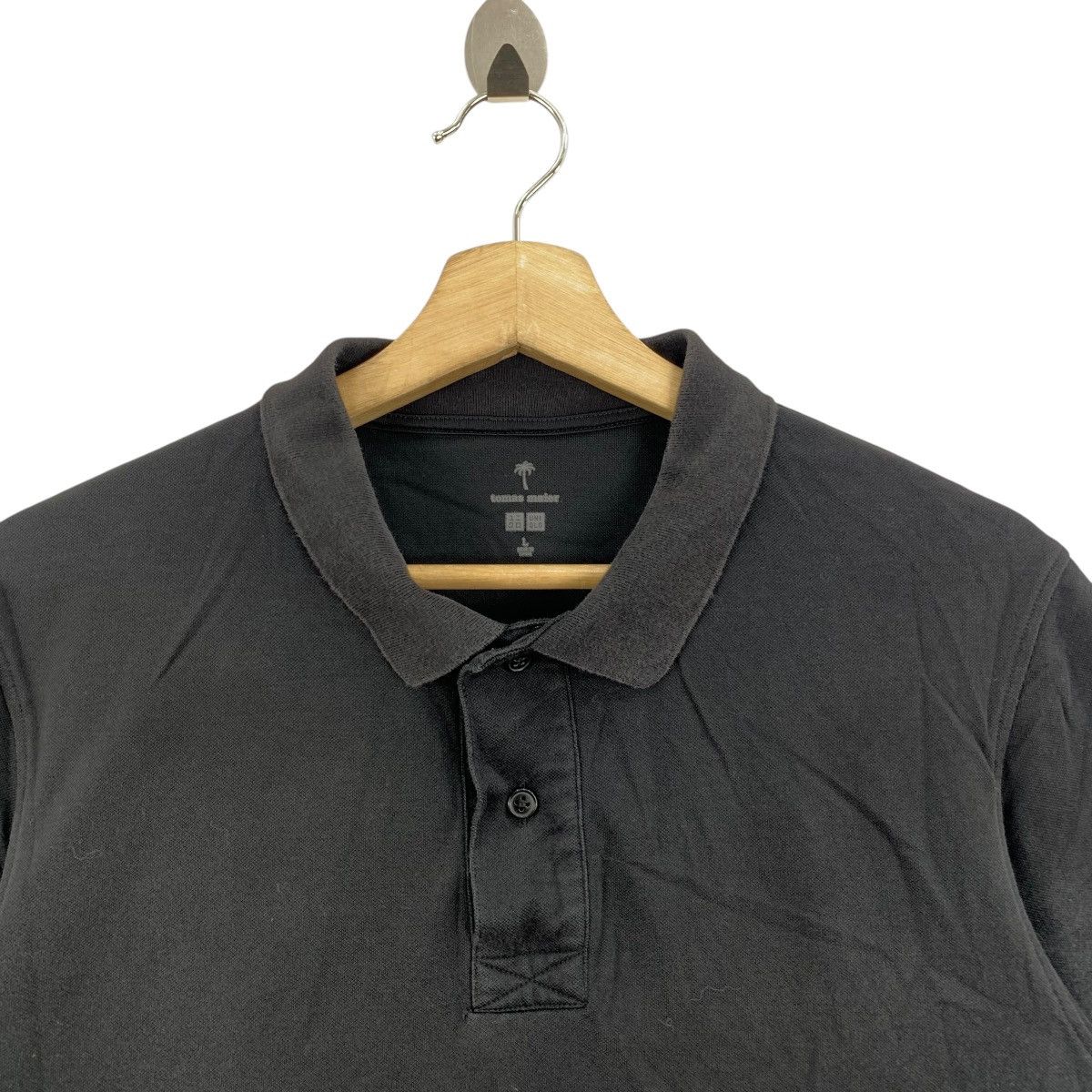 Uniqlo TOMAS MAIER x UNIQLO Collection Minimalist Polo Tee Shirt Size US L / EU 52-54 / 3 - 4 Thumbnail