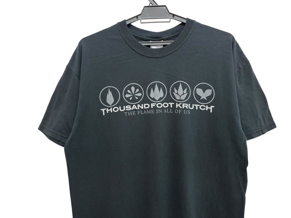 Band Tees VINTAGE THOUSAND FOOT KRUTCH ALTERNATIVE ROCK BAND HANES Size US L / EU 52-54 / 3 - 3 Thumbnail