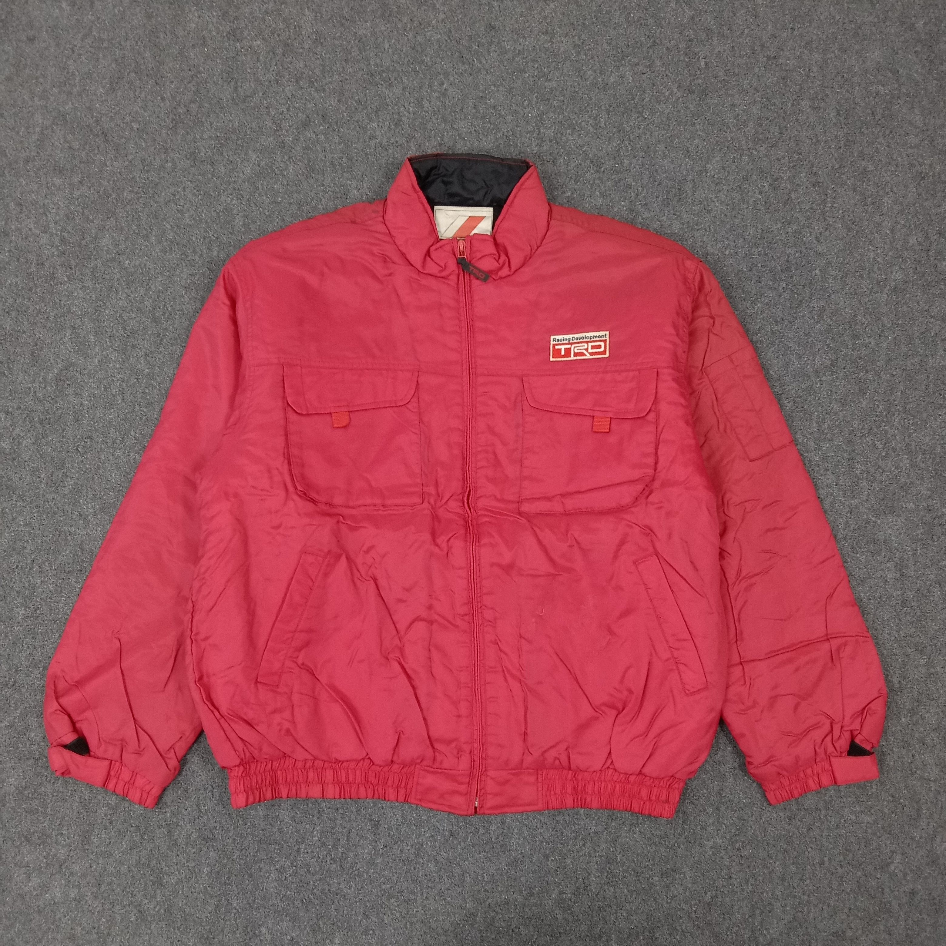 Japanese Brand TRD Toyota Racing Development Bombers Jacket C262N15 Size US XL / EU 56 / 4 - 4 Thumbnail