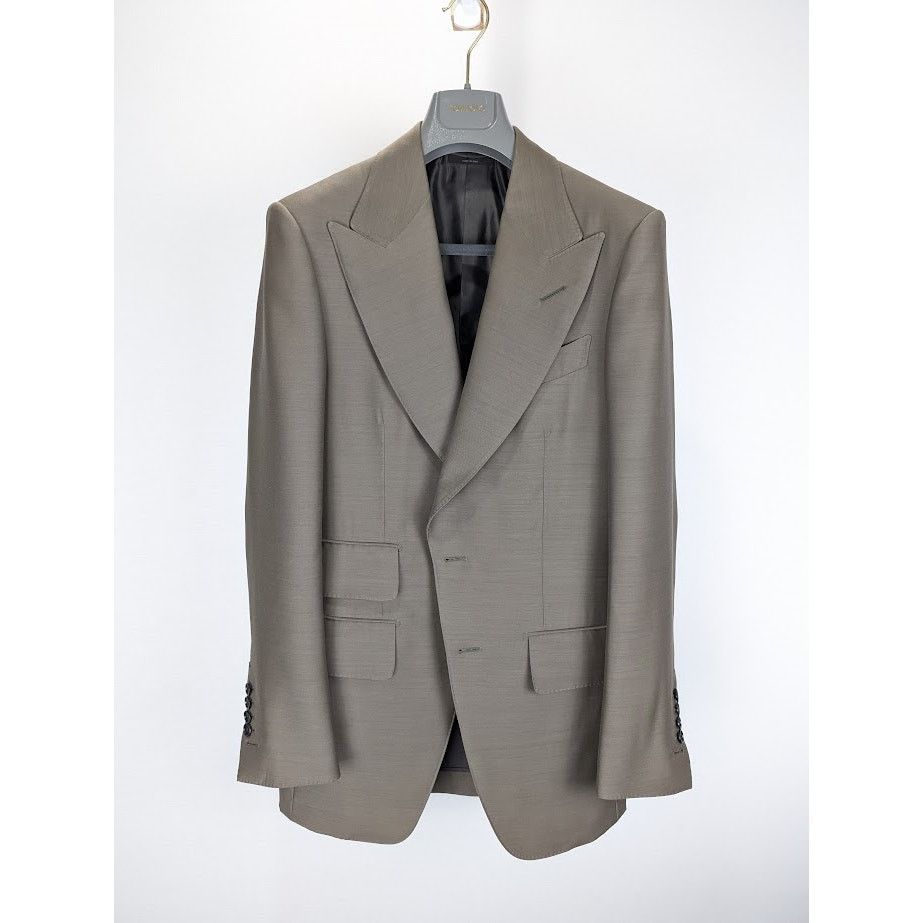 Tom Ford o1rshd1 Blazer Jacket in Dusty Olive Size US S / EU 44-46 / 1 - 1 Thumbnail