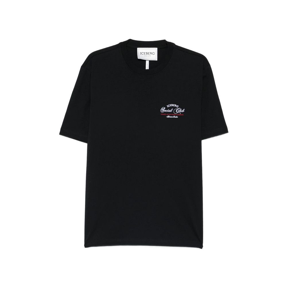 Iceberg Iceberg BLACK T-Shirts & Vests - T-Shirts Size US XL / EU 56 / 4 - 1 Thumbnail