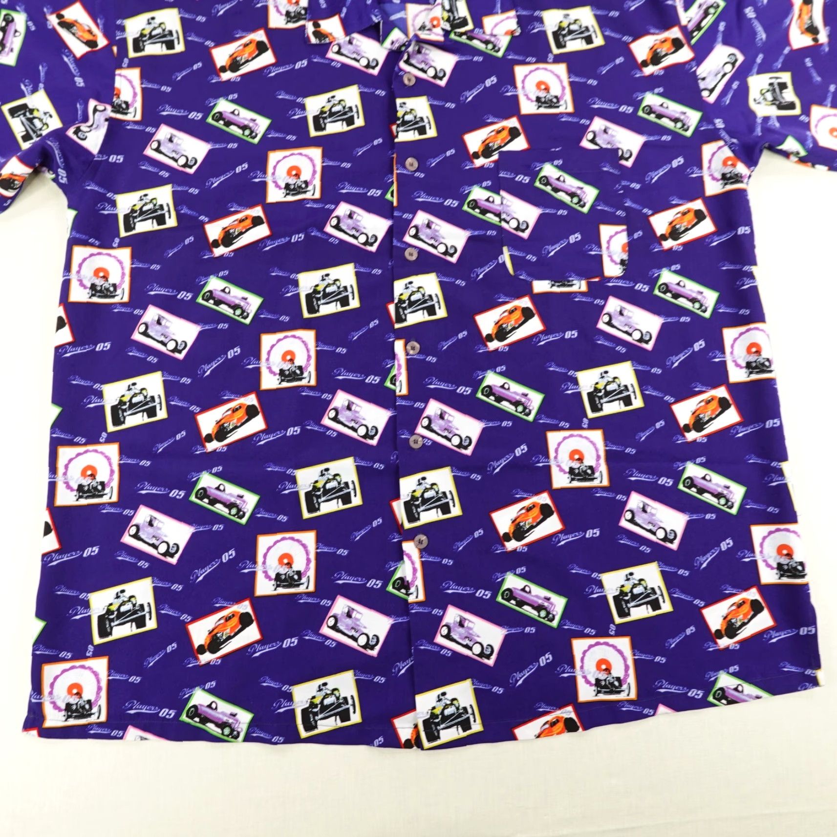 Vintage Vintage Zam Shirt Mens 2XL XXL Blue Classic Antique Car Collection Button Up AOP Size US XXL / EU 58 / 5 - 3 Thumbnail