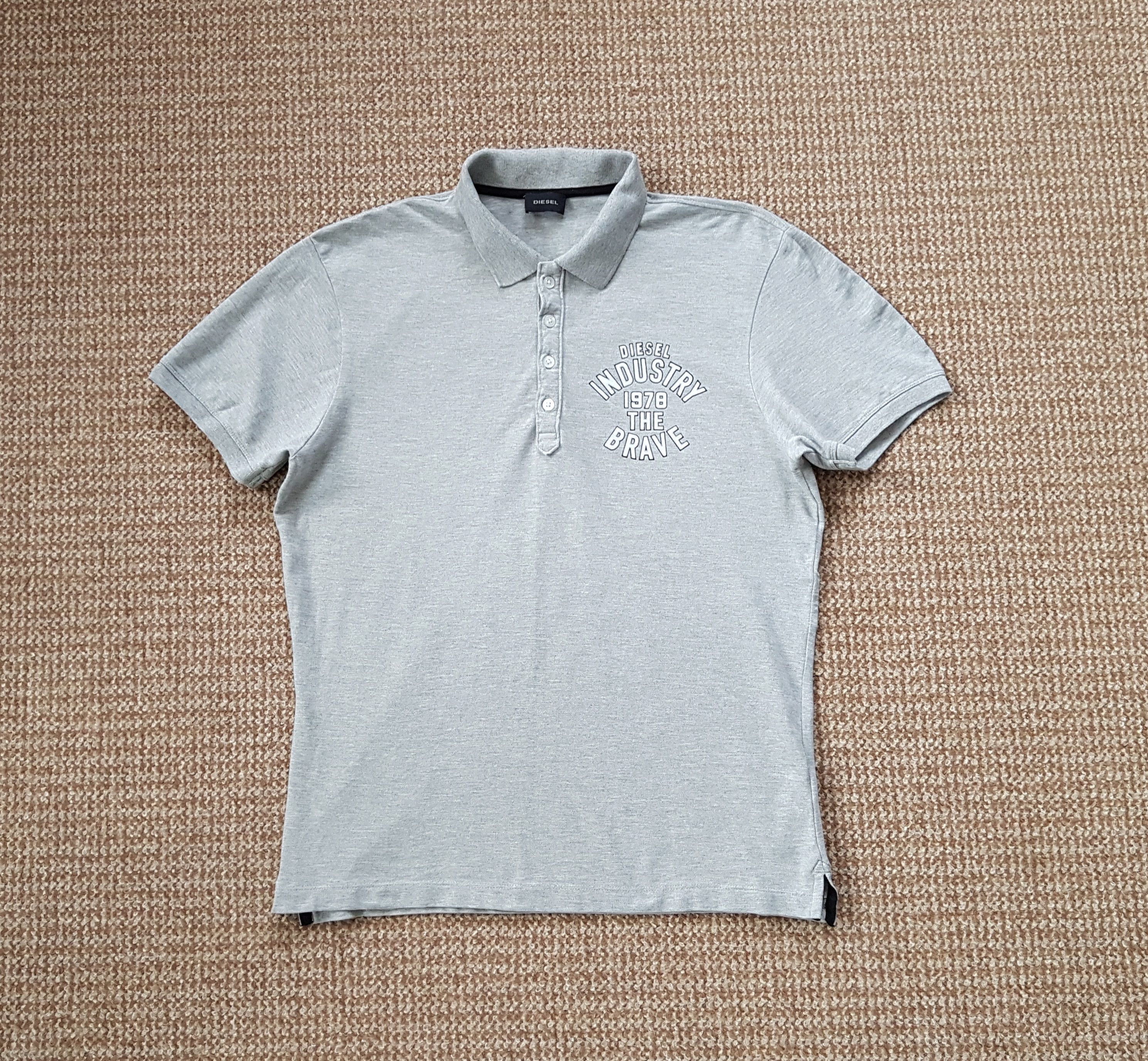 Diesel Diesel For Successful Living Printed Polo T Shirt sz XL Size US XL / EU 56 / 4 - 3 Thumbnail