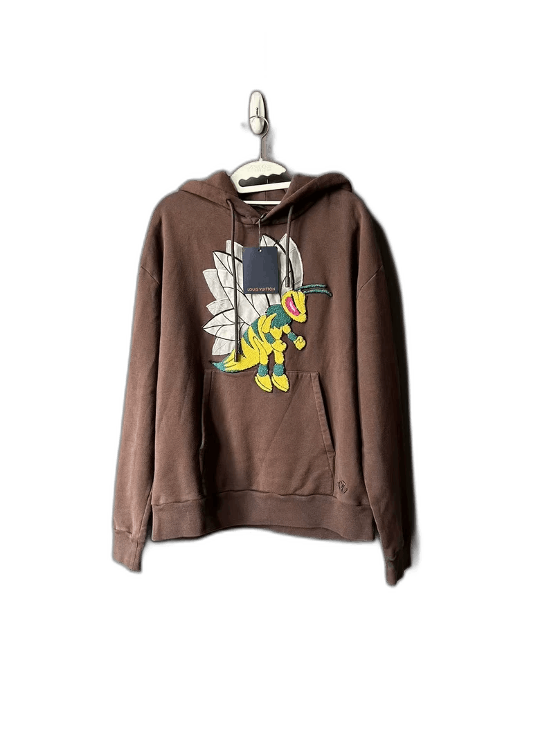Louis Vuitton Louis Vuitton Brown Bee Hoodie Size US M / EU 48-50 / 2 - 1 Thumbnail