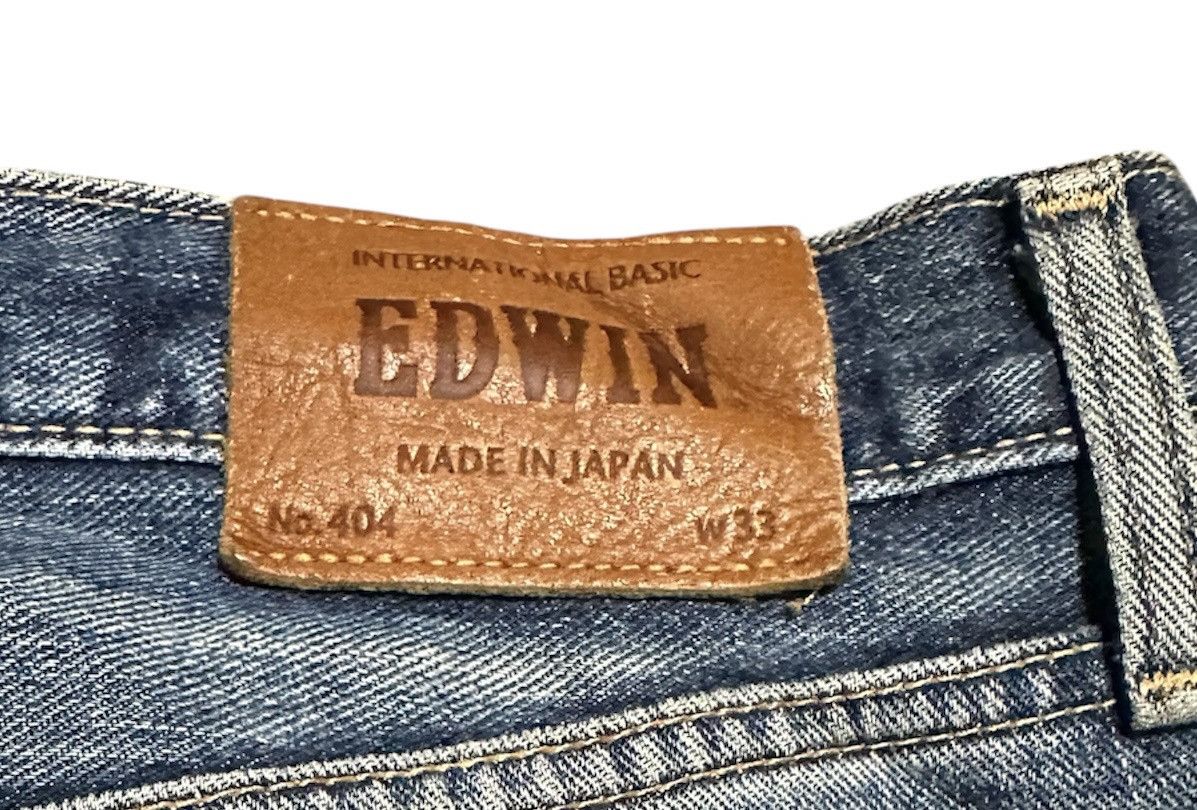Edwin Vintage Edwin 404 Straight Leg Jeans Size US 35 - 8 Thumbnail