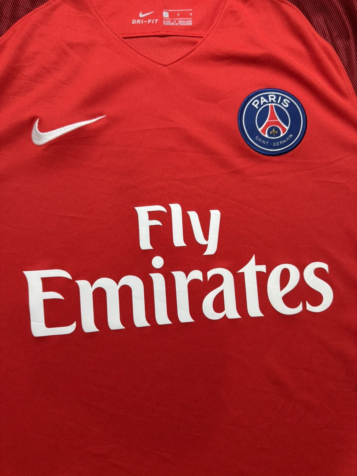 Nike Paris Saint-Germain PSG Jersey Away shirt 2016 - 2017 Size US L / EU 52-54 / 3 - 2 Thumbnail
