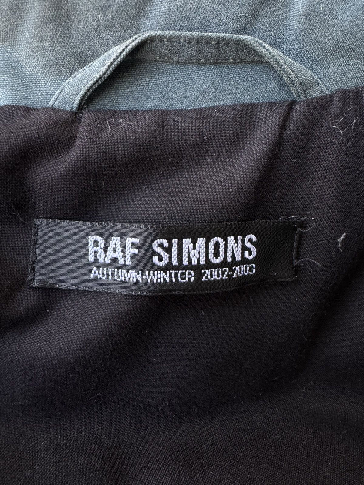Raf Simons Raf Simons AW02 Oversized Military Cargo Layer Vest Size US M / EU 48-50 / 2 - 10 Thumbnail