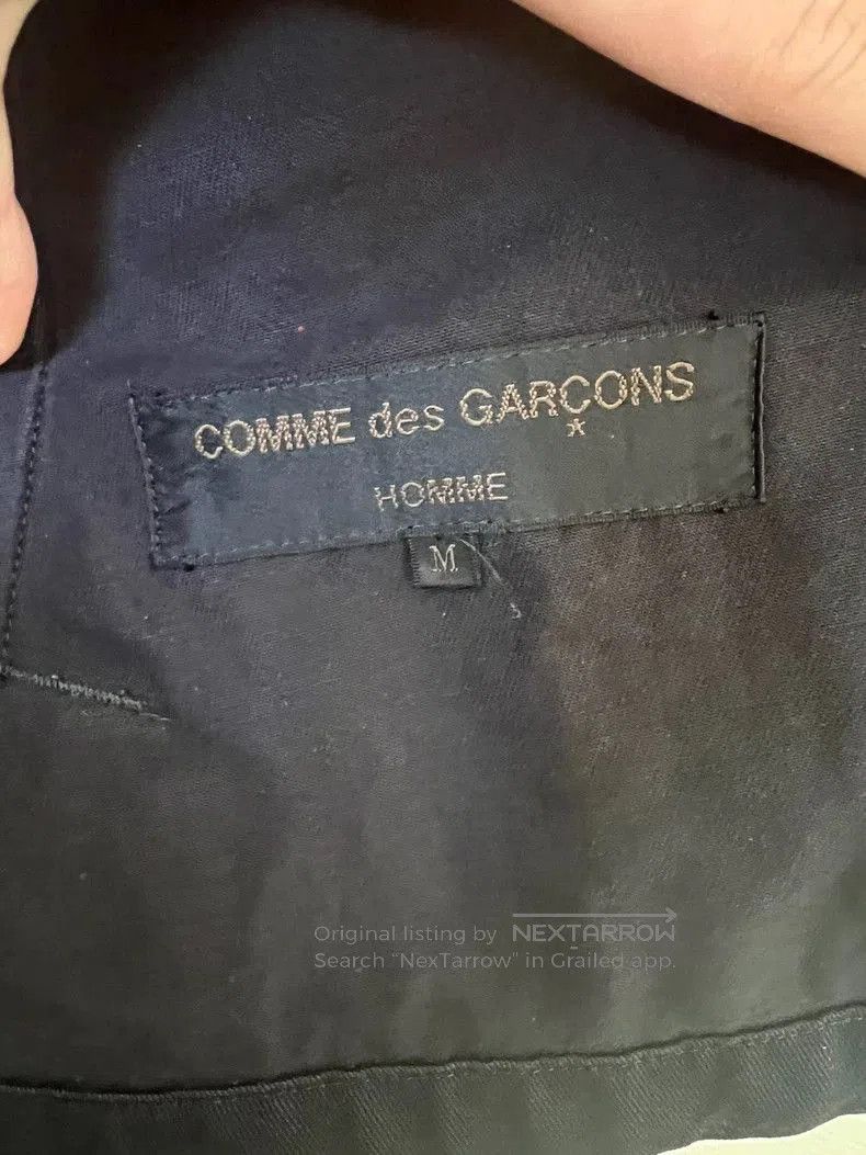 Comme des Garcons Layered Jacket in Orange.