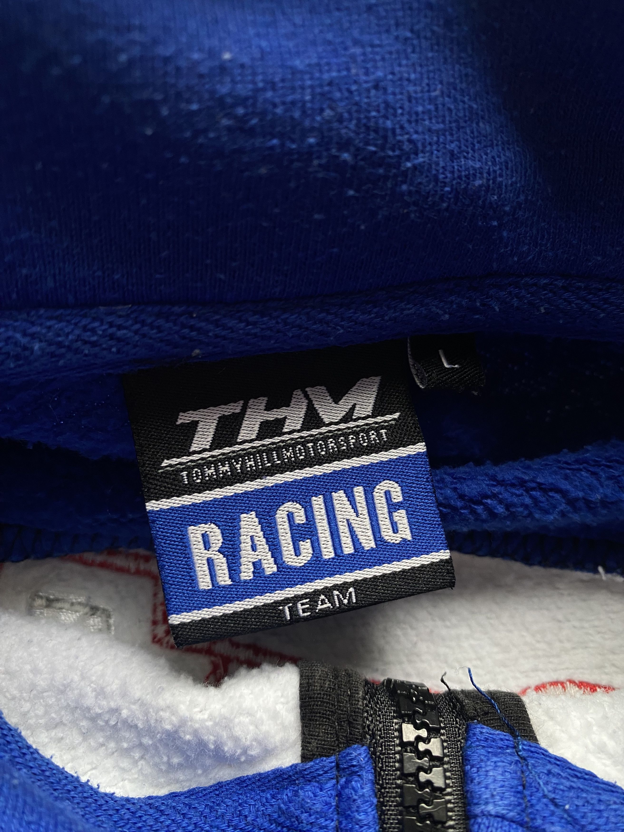 Vintage Vintage THM Tommy Hill Motorsport Zip Jacket Size US L / EU 52-54 / 3 - 9 Thumbnail