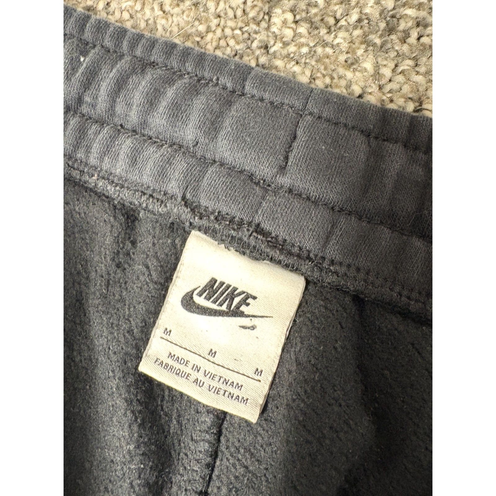 Nike Nike Mens Medium Black Tech Fleece Joggers Sweatpants DV2330 Zip Pockets Size US 31 - 7 Thumbnail