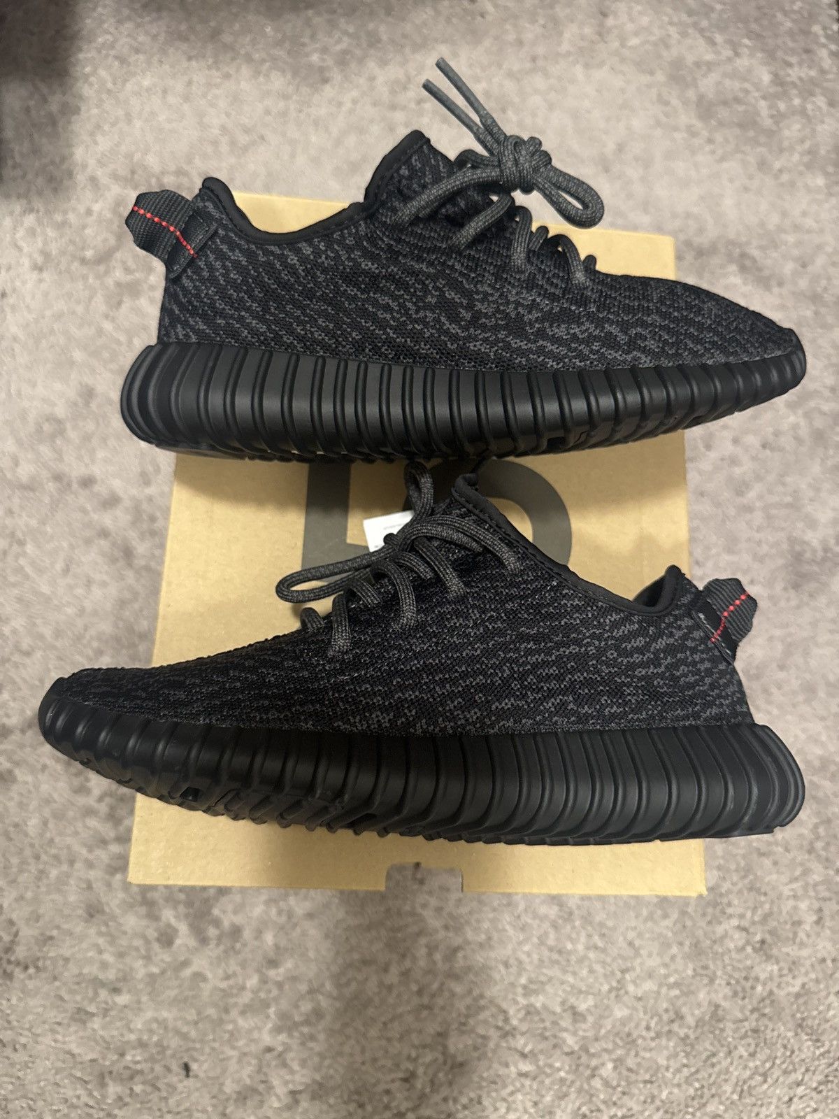 Yeezy Yeezy Boost 350 Pirate Black Size US 5.5 / EU 38 - 1 Thumbnail