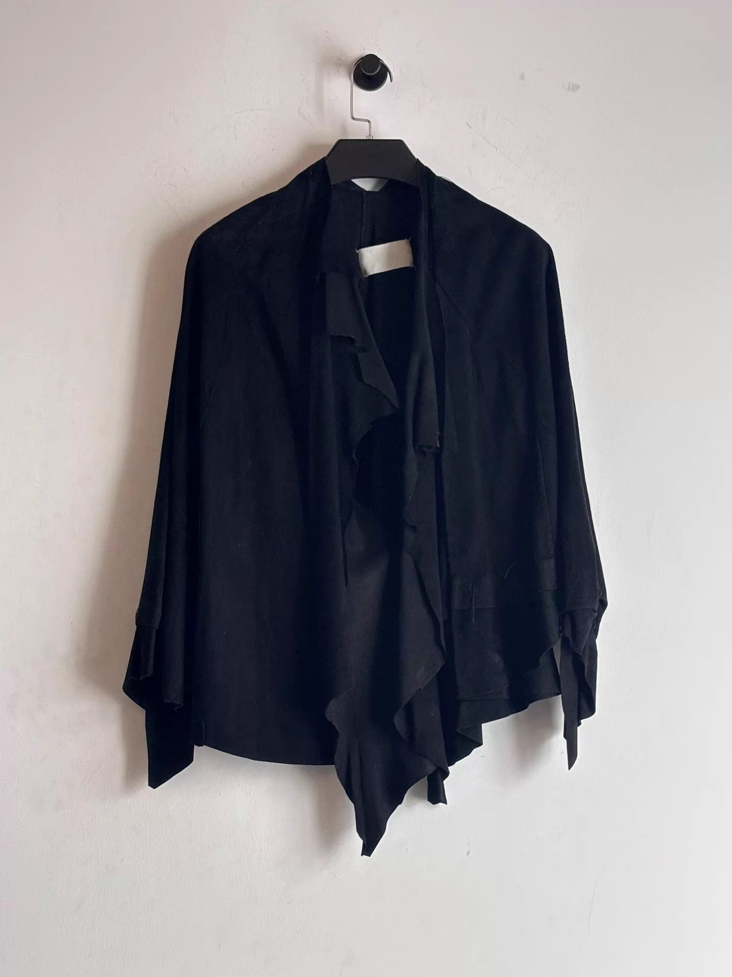 Maison Margiela MMM SS2004 White Label Rare Irregular Suede Jacket M Size M / US 6-8 / IT 42-44 - 1 Thumbnail