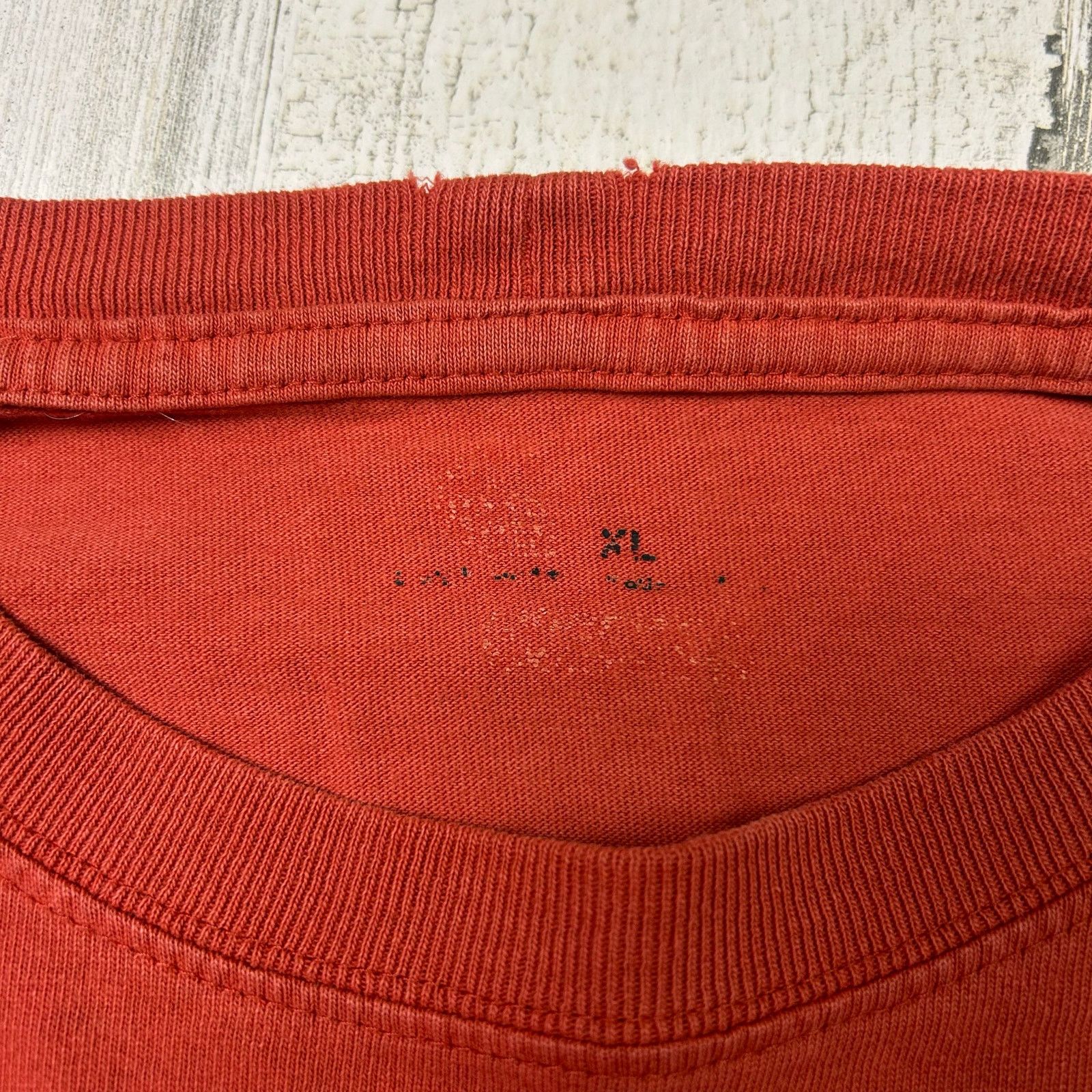 Carhartt Carhartt Long Sleeve Pocket Original Fit Dark Orange Tee Size US XL / EU 56 / 4 - 5 Thumbnail