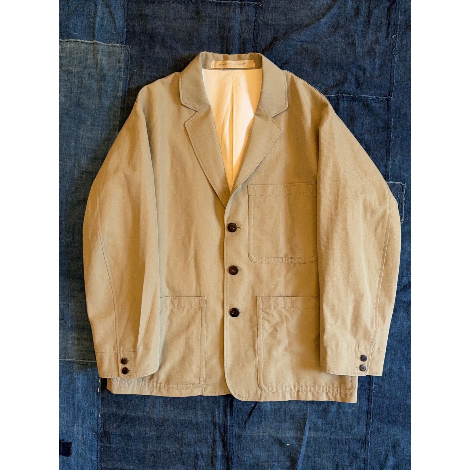 Visvim $1,760 Visvim Railwood Jacket/Blazer - Beige - 3 Size US L / EU 52-54 / 3 - 1 Thumbnail