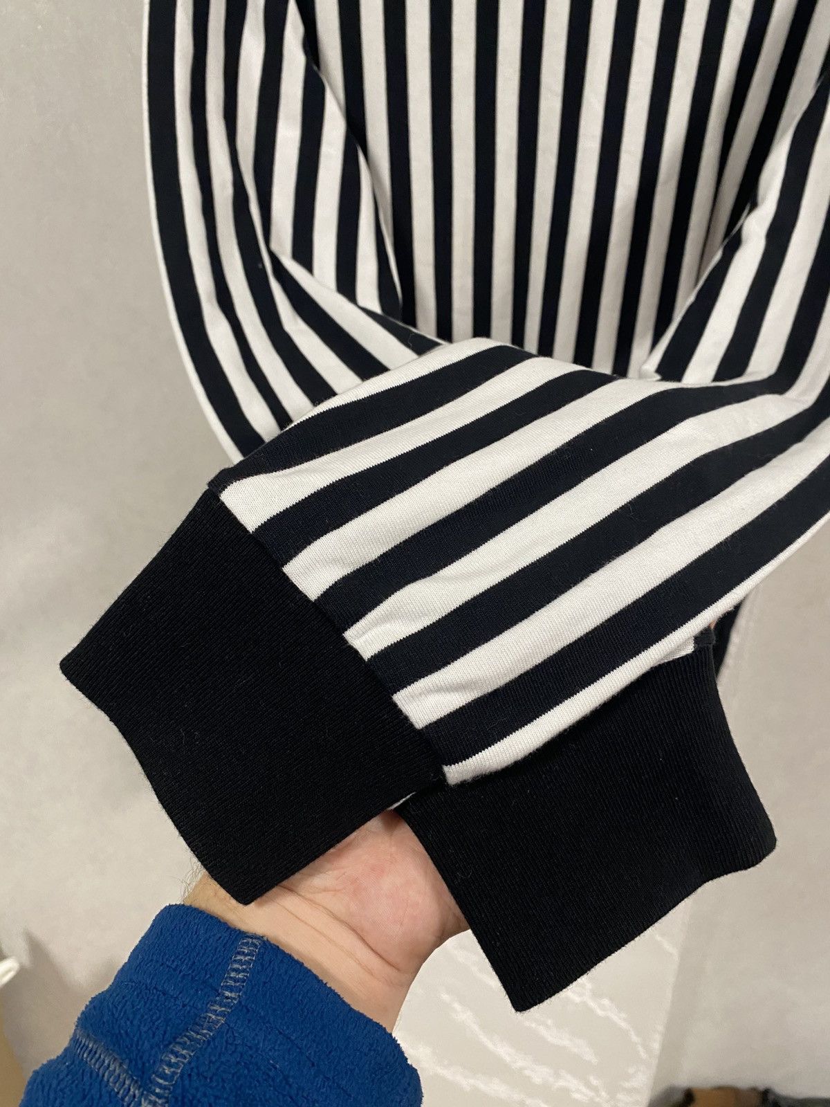 AMI Ami by Alexandre Mattiussi Stripped Long Sleeve Size US S / EU 44-46 / 1 - 4 Thumbnail