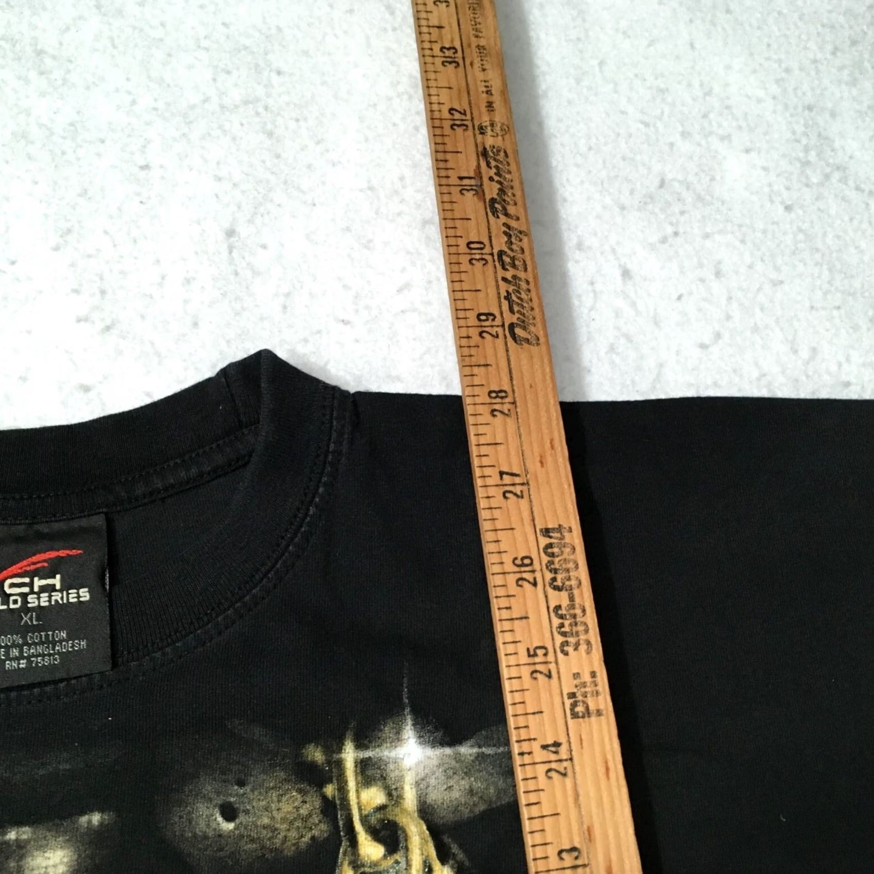 Bones VINTAGE CH Gold Series T Shirt Men XL Black Bone Graphic skeleton chains Skull Size US XL / EU 56 / 4 - 5 Thumbnail
