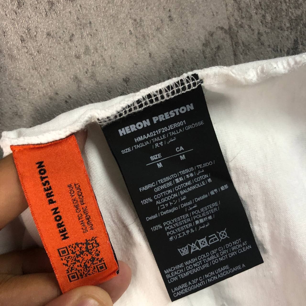 Heron Preston Heron Preston "CTИЛЬ" Mock Neck T-Shirt. Size US XXL / EU 58 / 5 - 7 Thumbnail
