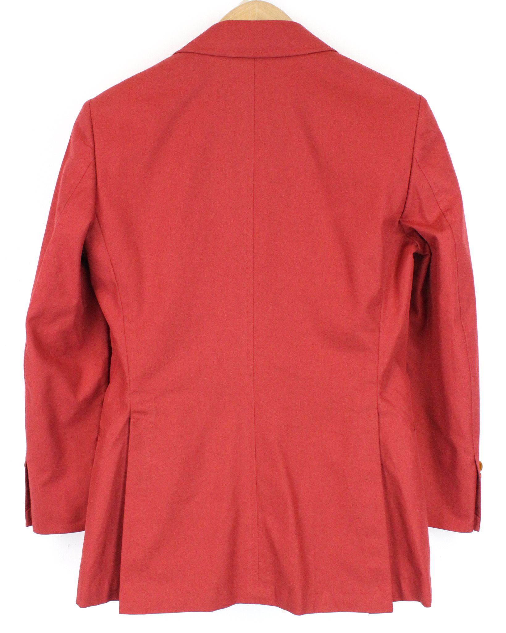 Suitsupply LA SPALLA UK32R Red Cotton 2 Piece Suit 66574 Size 34S - 5 Thumbnail