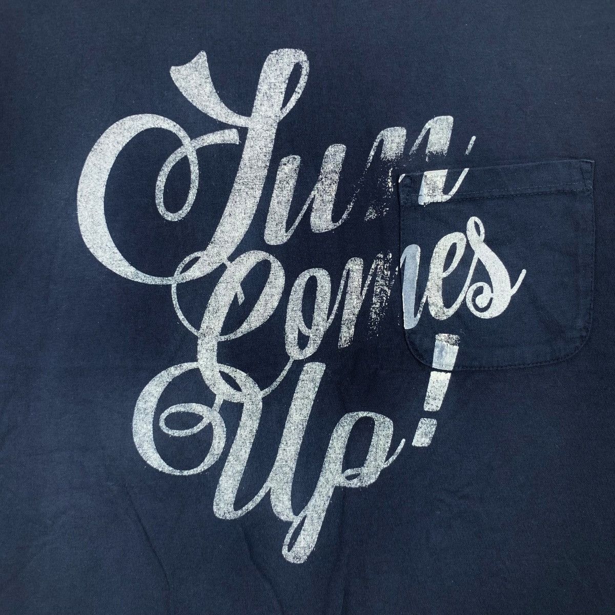 Fruit Of The Loom SUN COMES UP! Fruit Of The Loom Made In USA Tee Shirt Size L / US 10 / IT 46 - 3 Thumbnail