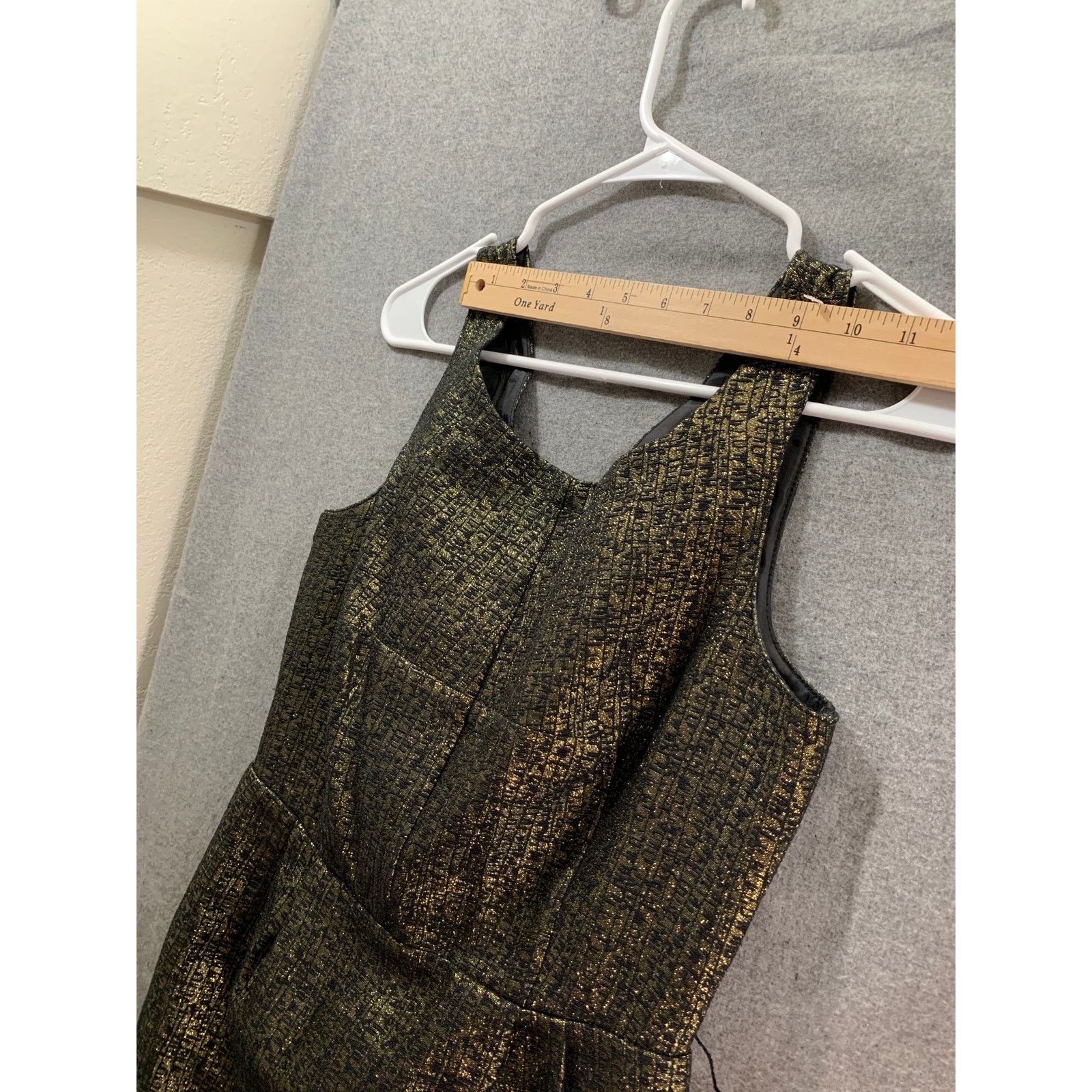 Other Attention Dress Women Size 2 Black and Gold Metallic Size XS / US 0-2 / IT 36-38 - 5 Thumbnail