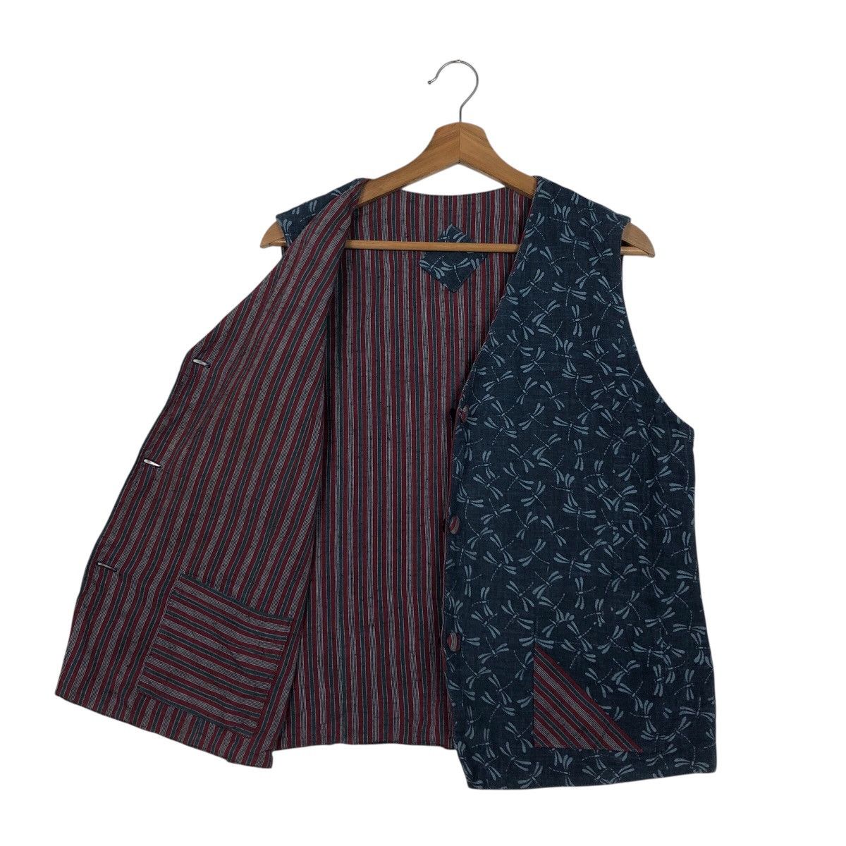 Japanese Brand 📌Vintage Waist Coats Tank Top Union Made Navajo Design Size US M / EU 48-50 / 2 - 15 Thumbnail