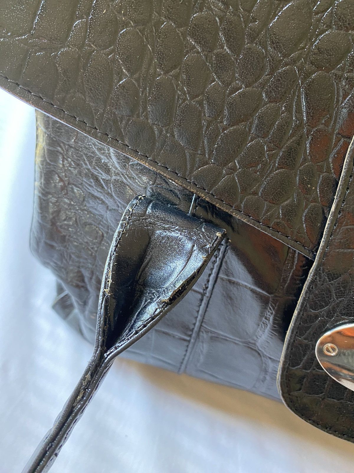 Designer × Vintage The monte Black handbag Size ONE SIZE - 16 Thumbnail