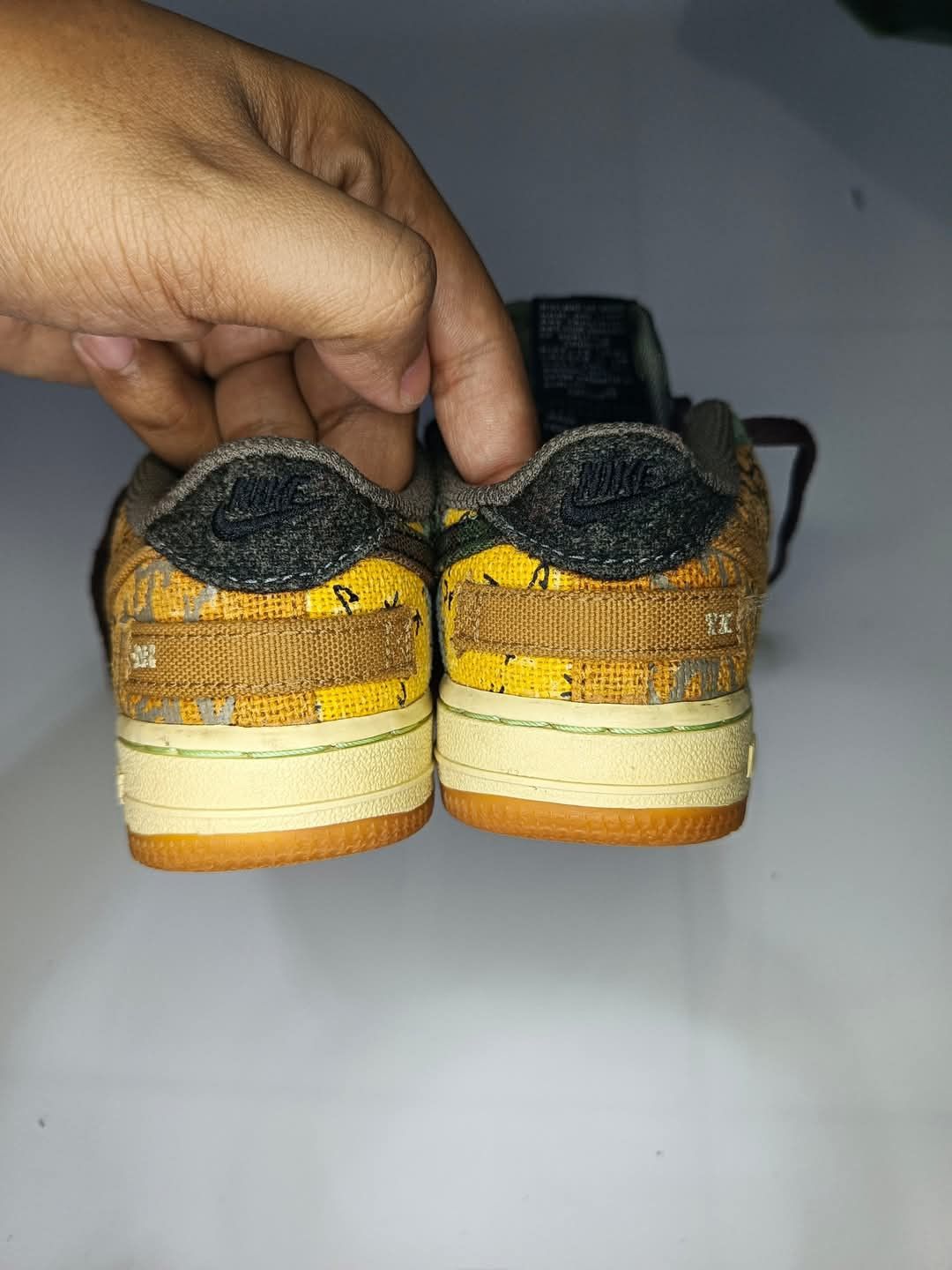 Nike × Travis Scott Travis Scott x Air Force 1 'Cactus Jack' Toddler Size US 5 / EU 37 - 6 Thumbnail