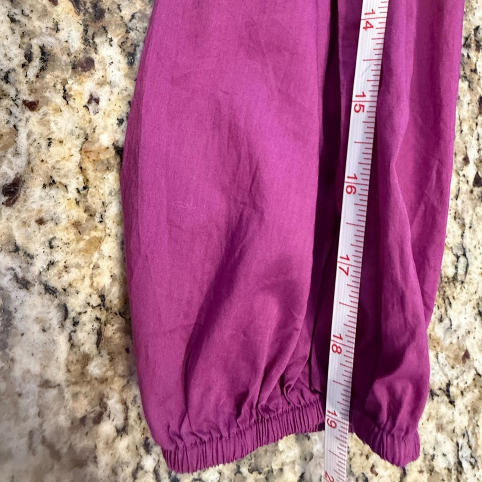 Rails Rails Katie Berry purple crop top V neck full sleeves SZ SM Size S / US 4 / IT 40 - 10 Thumbnail