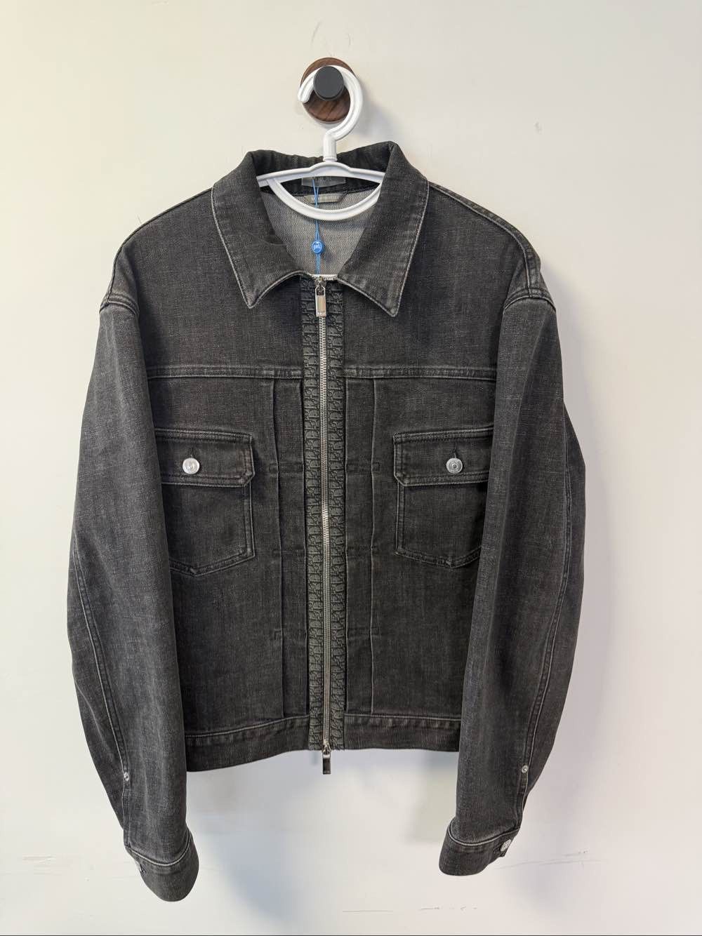 Dior Dior Black Denim Jacket Size 48 Size US M / EU 48-50 / 2 - 1 Thumbnail