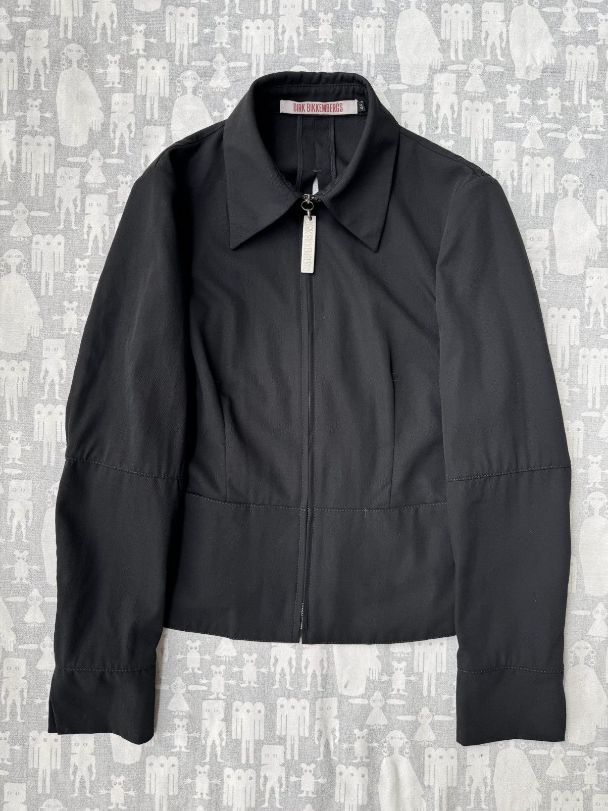 Dirk Bikkembergs Dirk Bikkembergs 1997 Open Slits Vented Wool Blouson Size M / US 6-8 / IT 42-44 - 5 Thumbnail