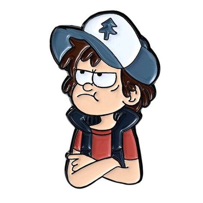 Enamel Gravity Falls Dipper Pines Enamel Pins 398 | Grailed