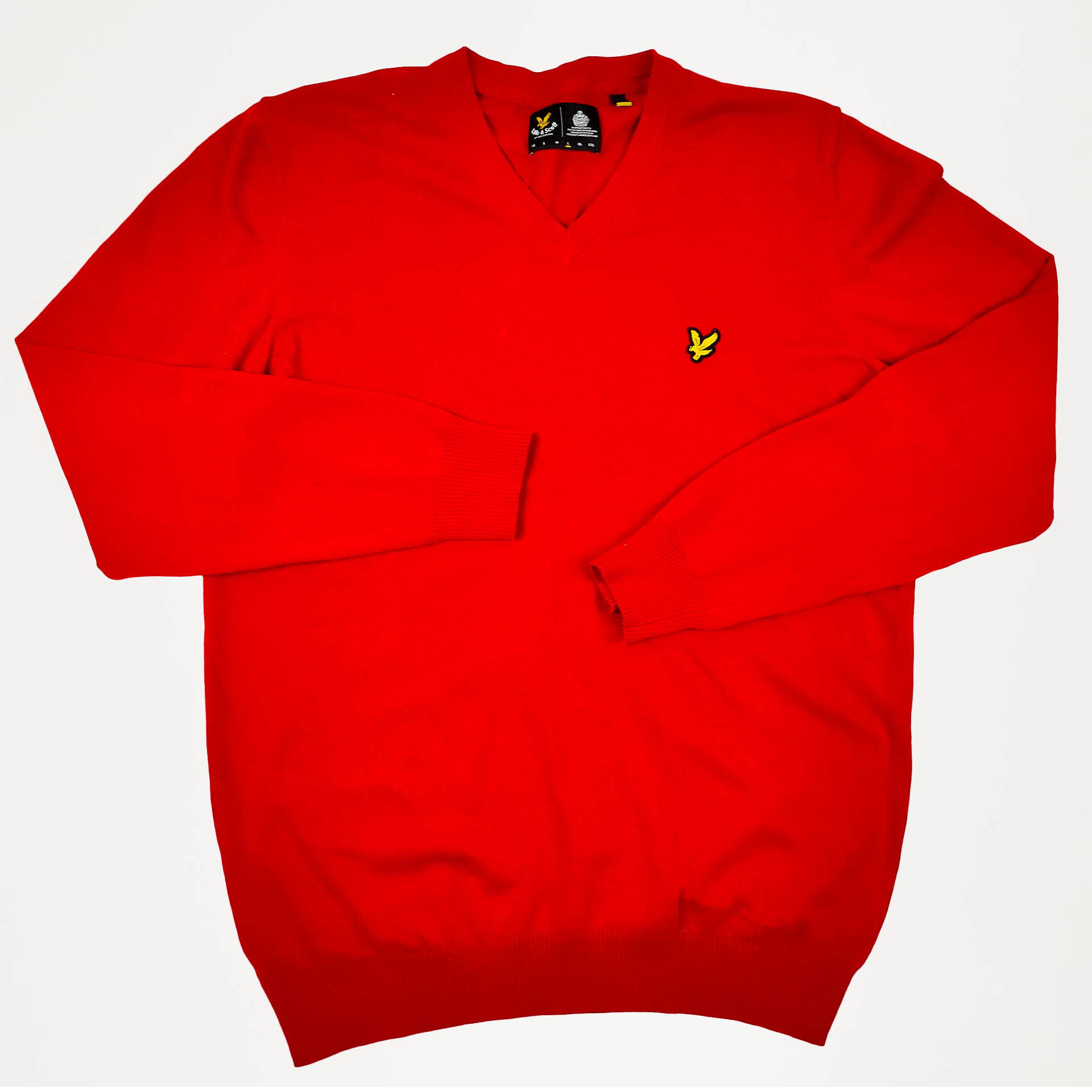 Lyle & Scott Lyle & Scott Woolen V-neck sweater Size US L / EU 52-54 / 3 - 4 Thumbnail