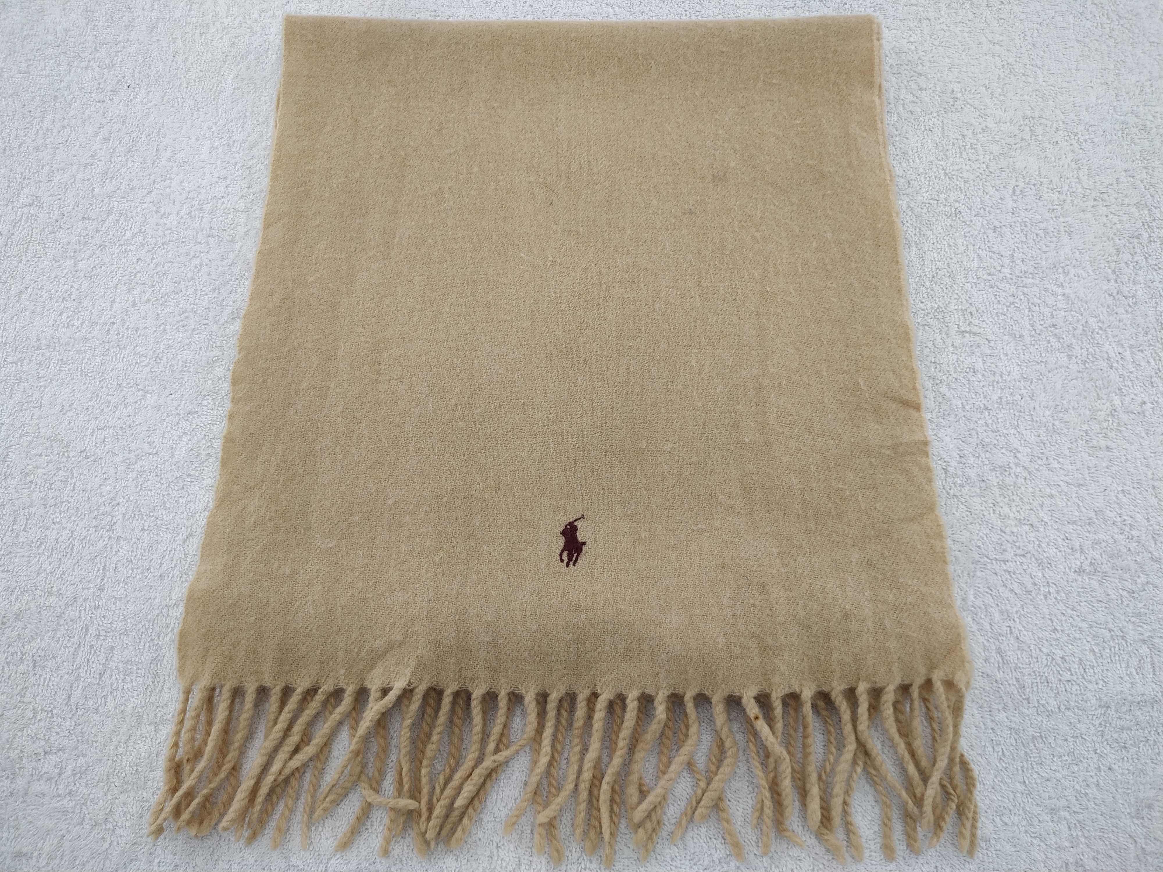 Polo Ralph Lauren Vintage Polo Ralph Lauren Scarf/Muffler/Neckwear MF474 Size ONE SIZE - 1 Thumbnail