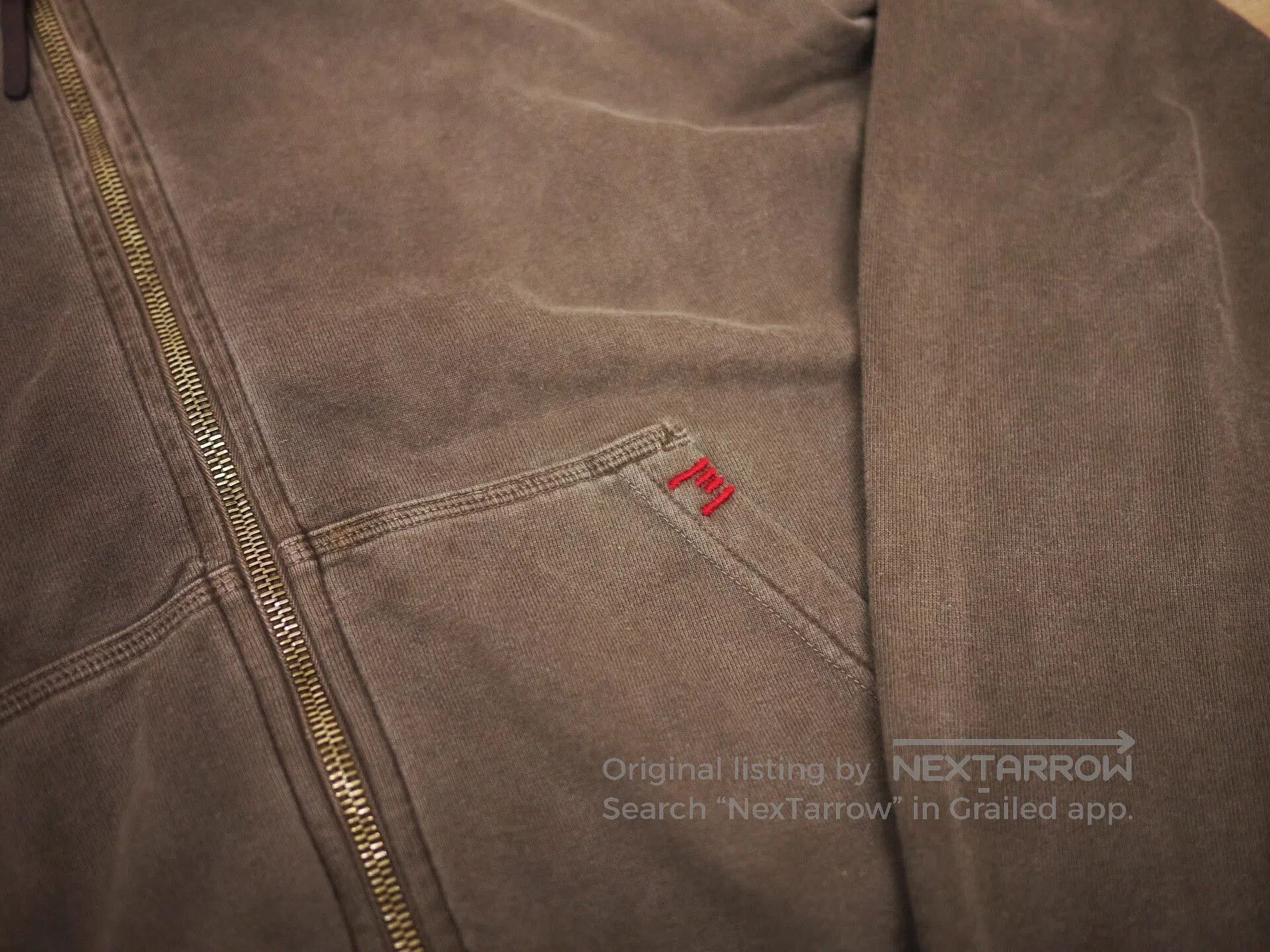 Visvim visvim zip hoodie in dark mud color. Size US S / EU 44-46 / 1 - 3 Thumbnail