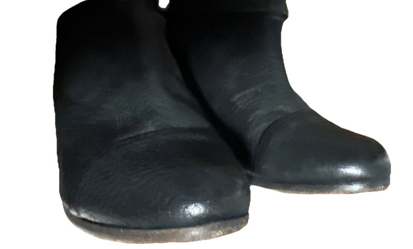 Rag & Bone rag & bone Black Leather Harrow Ankle Boots 9.5/39.5 Size US 9.5 / IT 39.5 - 8 Thumbnail